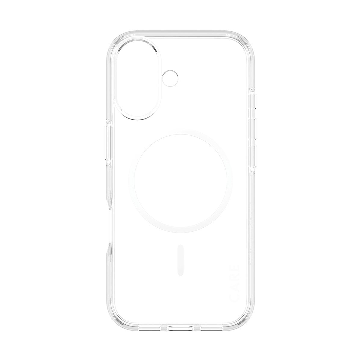 CARE by PanzerGlass® Flagship Case Transparent Urban Explorer m. Weiß MagSafe iPhone 17